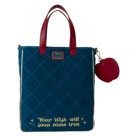 Image of Loungefly - Snow White (1937) - Heritage Quilted Velvet Tote Bag