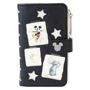 Loungefly - Disney - 100th Anniversary Sketch Book Flap Wallet
