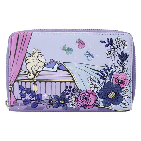 Image of Loungefly - Sleeping Beauty - 65th Anniversary Zip Around Wallet
