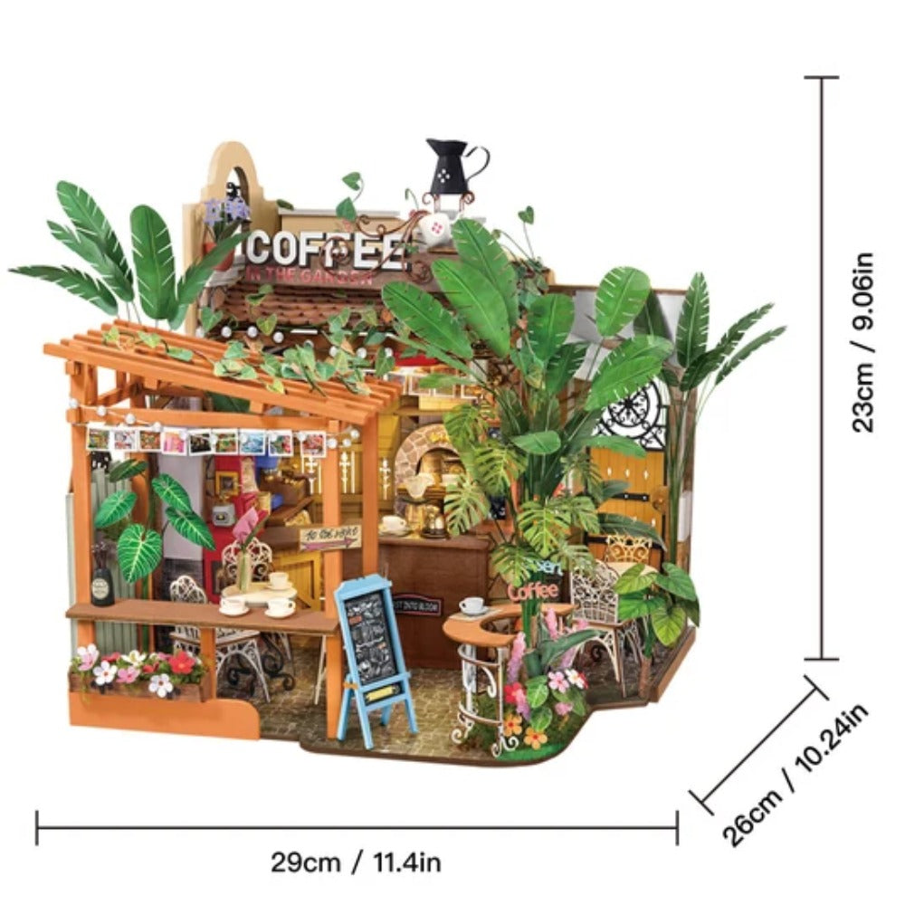 Robotime - Rolife Leafree Café DIY Miniature House
