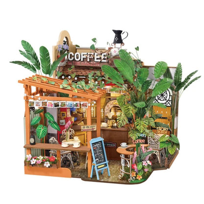 Robotime - Rolife Leafree Café DIY Miniature House