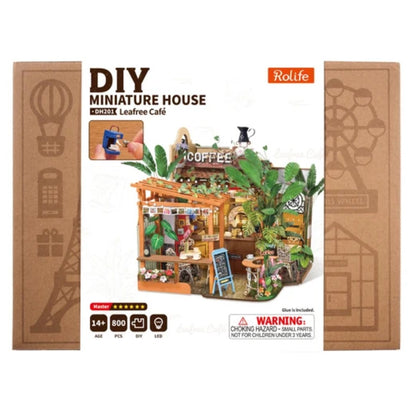 Robotime - Rolife Leafree Café DIY Miniature House