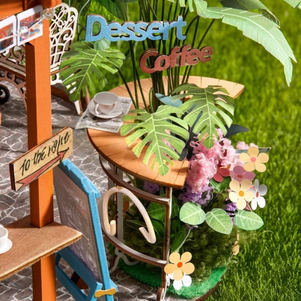 Robotime - Rolife Leafree Café DIY Miniature House