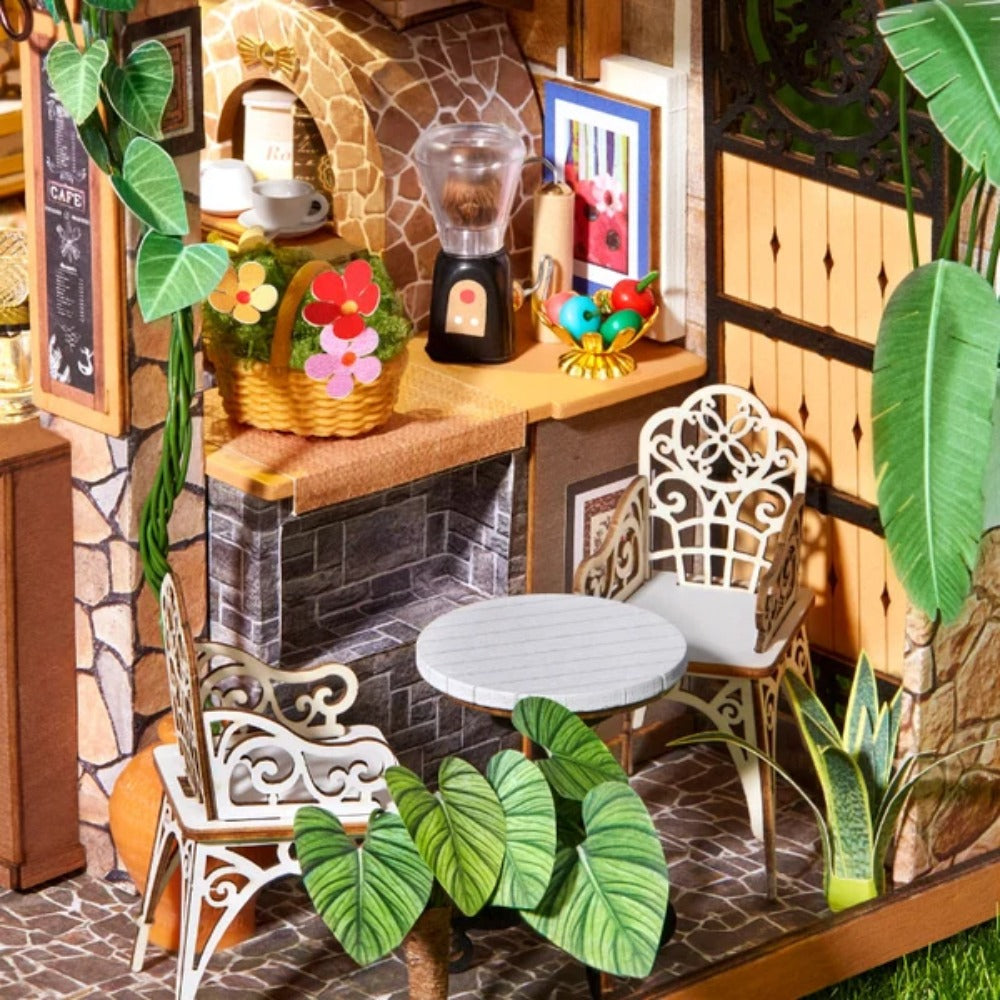Robotime - Rolife Leafree Café DIY Miniature House