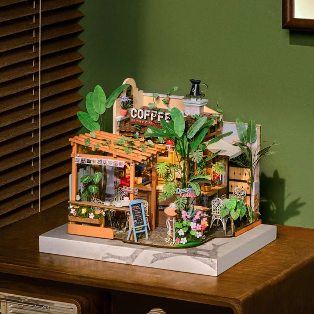 Robotime - Rolife Leafree Café DIY Miniature House