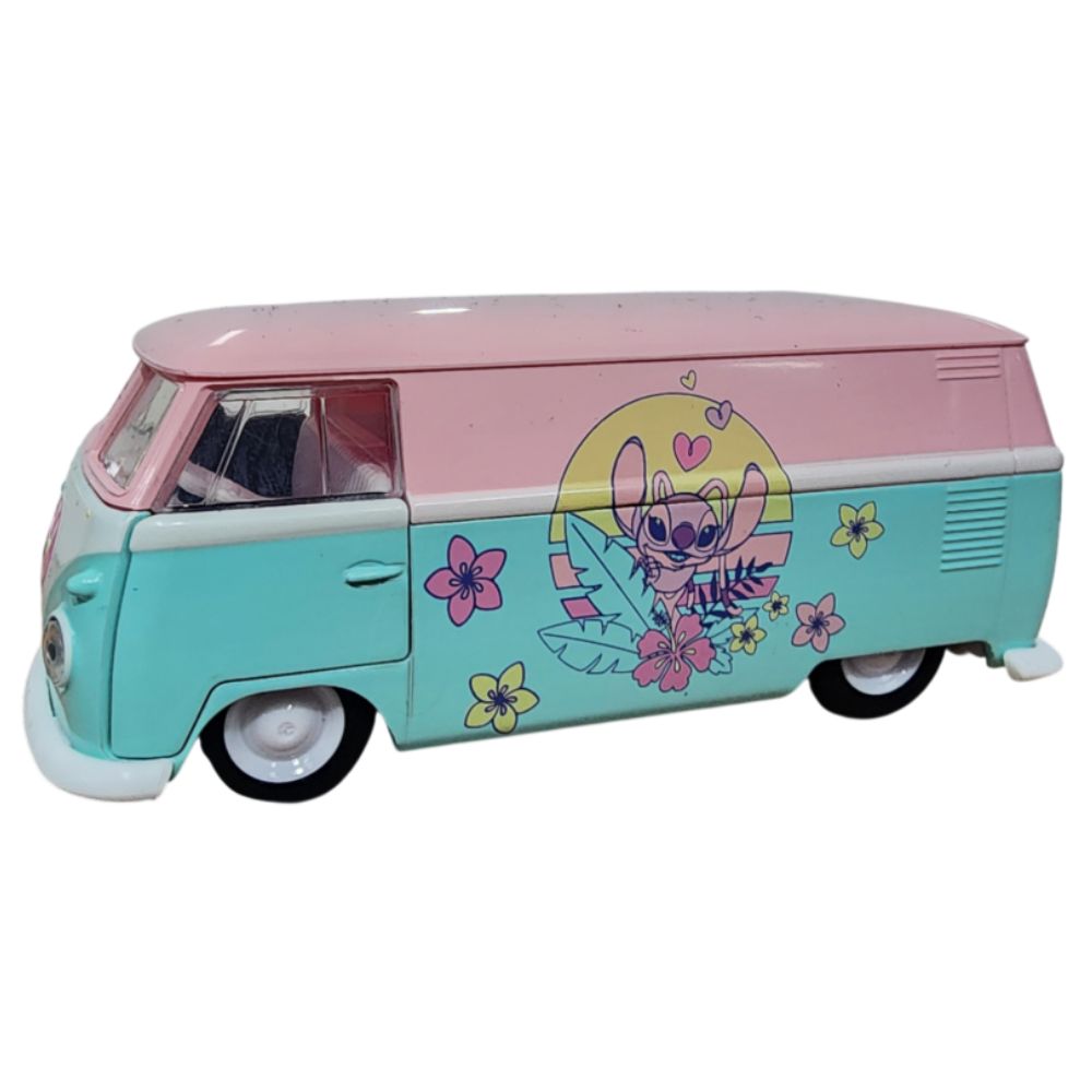 Lilo & Stitch - Angel Themed 1961 VW Bus 1:32 Scale Diecast Vehicle