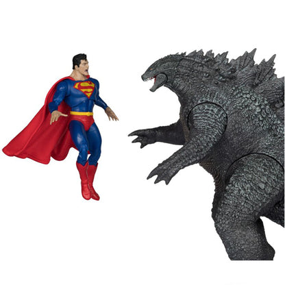 DC - Justice League Monsterverse: Superman Vs Godzilla McFarlane Action Figure 2 Pack