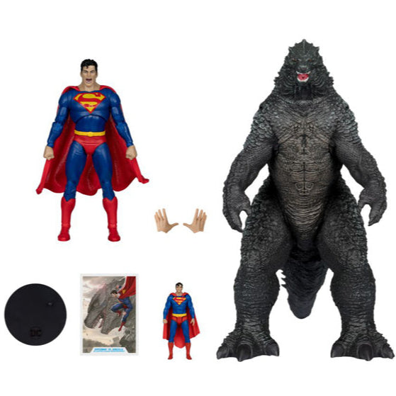 DC - Justice League Monsterverse: Superman Vs Godzilla McFarlane Action Figure 2 Pack