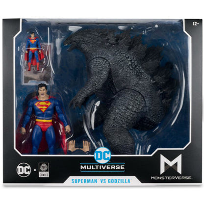 DC - Justice League Monsterverse: Superman Vs Godzilla McFarlane Action Figure 2 Pack