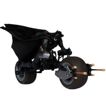 DC Multiverse - Batman The Dark Knight Rises - Batpod With Batman McFarlane
