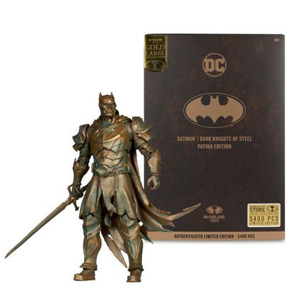 DC Multiverse - Batman (Dark Knights of Steel) Patina Gold Label 7 Inch Figure