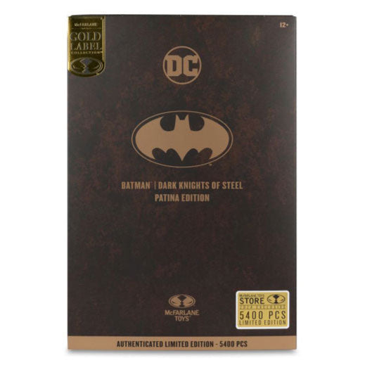 DC Multiverse - Batman (Dark Knights of Steel) Patina Gold Label 7 Inch Figure