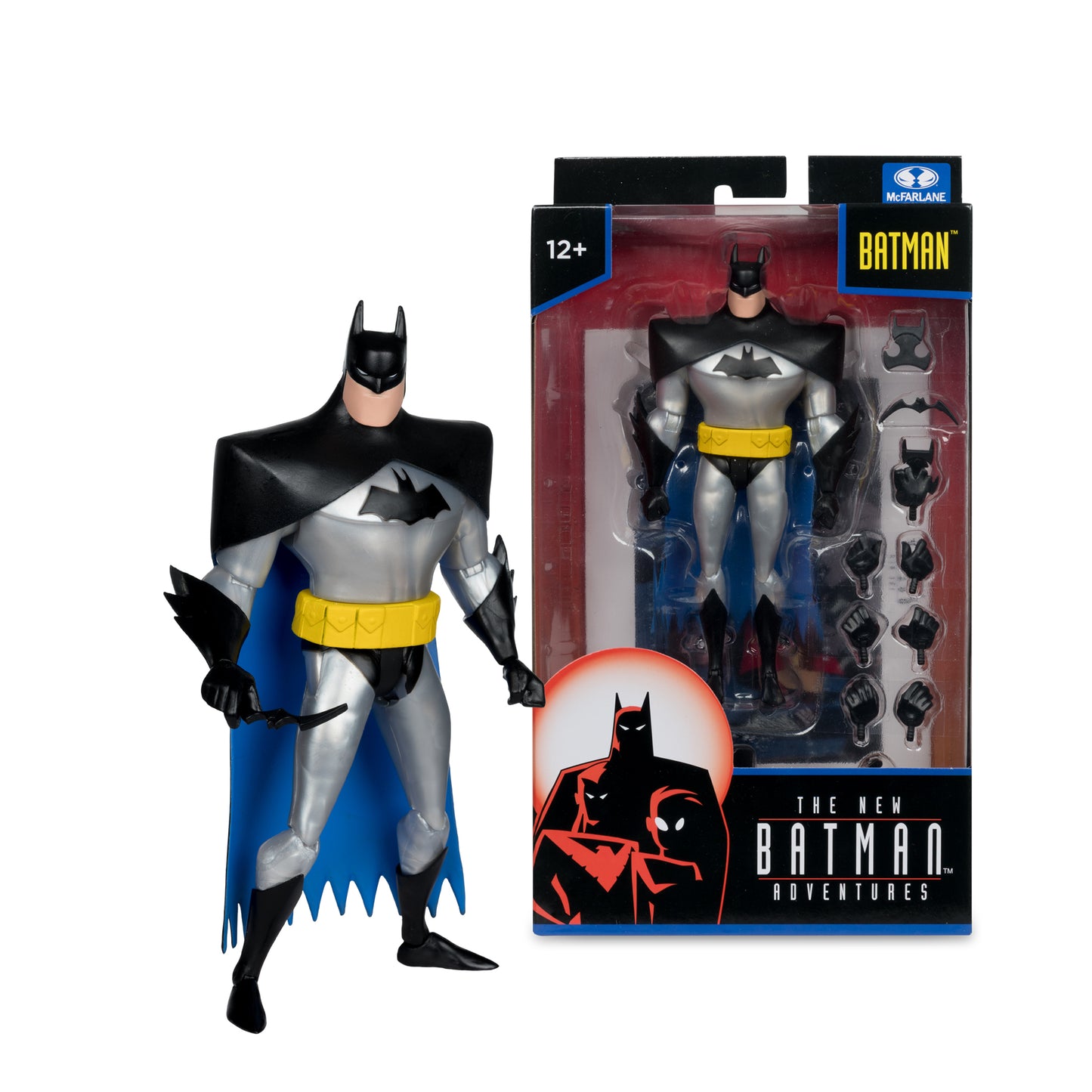 Batman - The New Batman Adventures - Batman Silver 6 Inch Figure