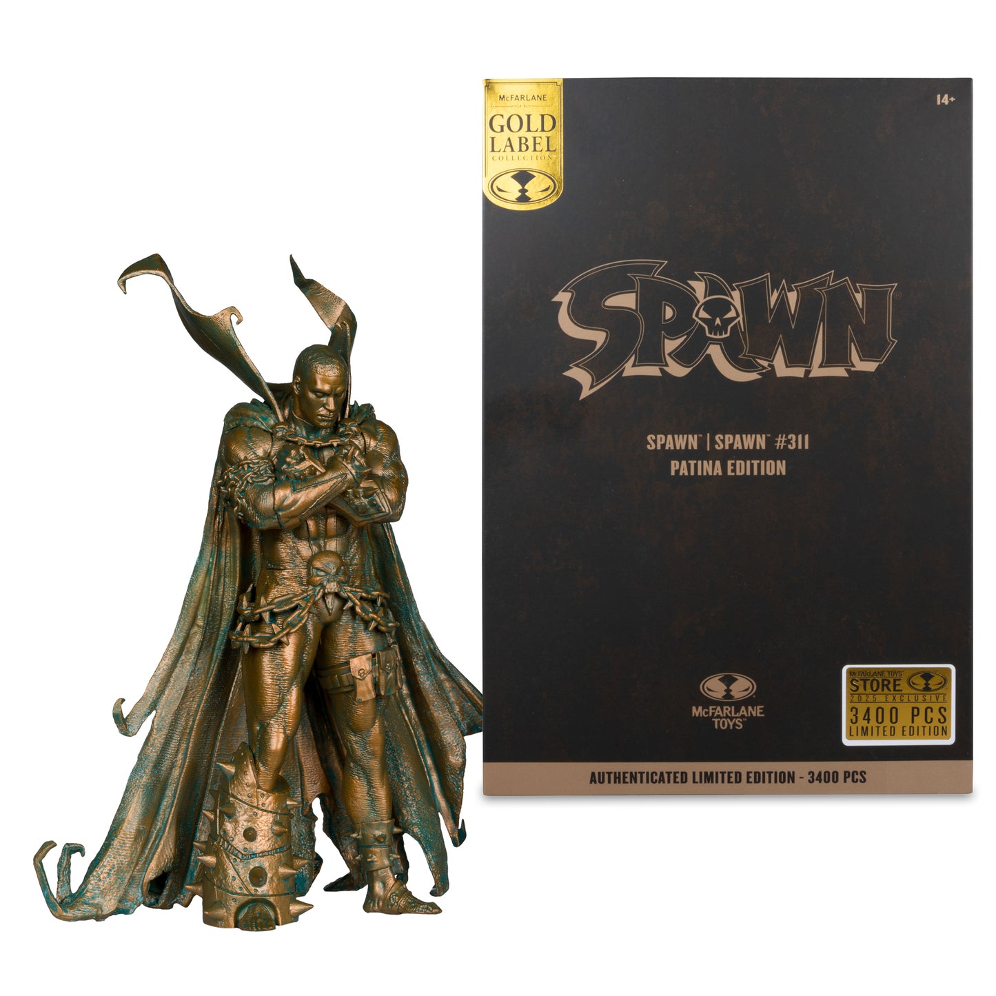 Spawn - Spawn #311 Patina Gold Label 7 Inch Figure
