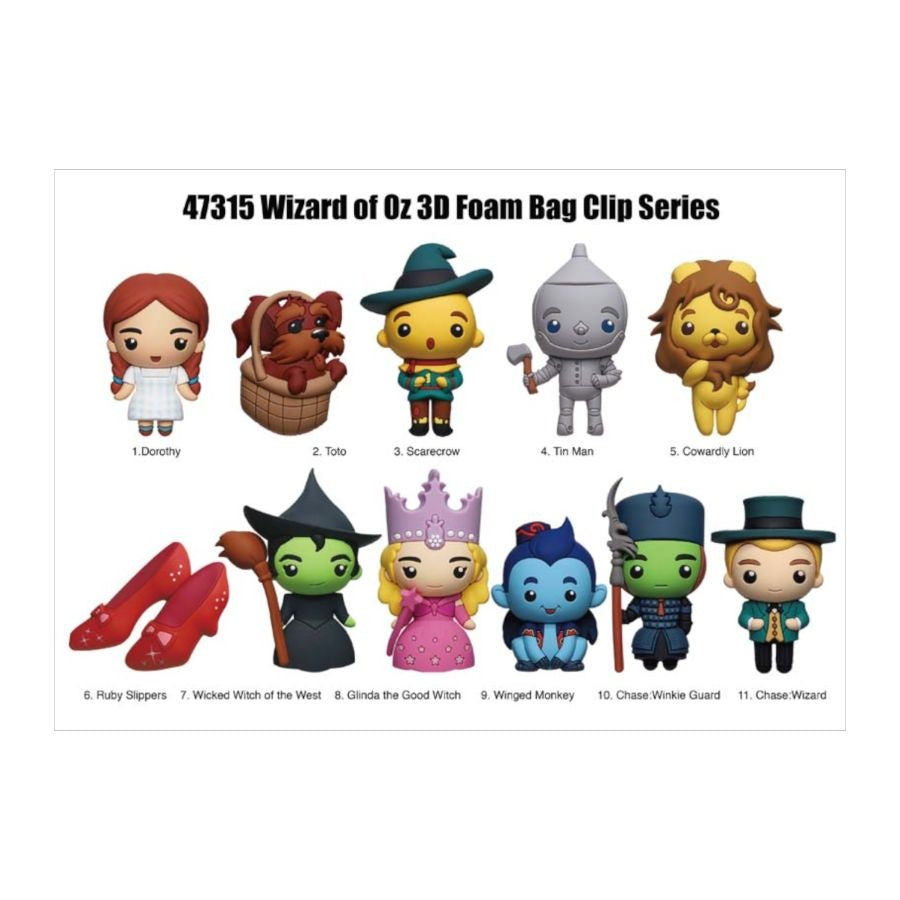 Wizard of Oz - 3D PVC Bag Clips Blind Bag