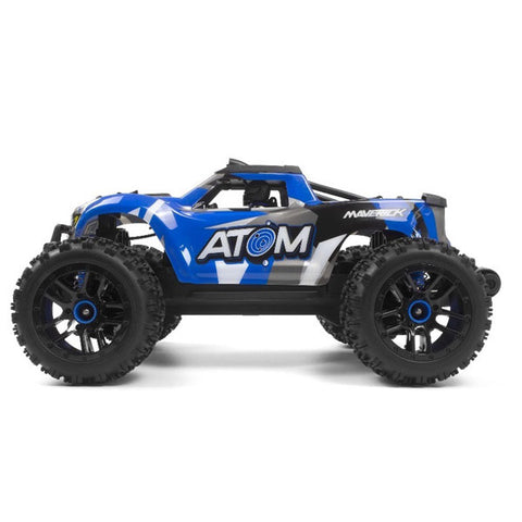 Image of Maverick 1/18 Atom RTR 4WD Electric RC Monster Truck - Blue