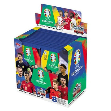 Image of UEFA Match Attax EURO 2024 Edition Trading Card Booster Box (36 Boosters)