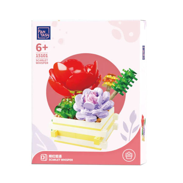 Succulent Garden - Scarlet Whisper (284 pc)