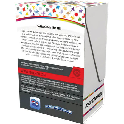 POKEMON TCG Scarlet & Violet 151 Booster Bundle Set