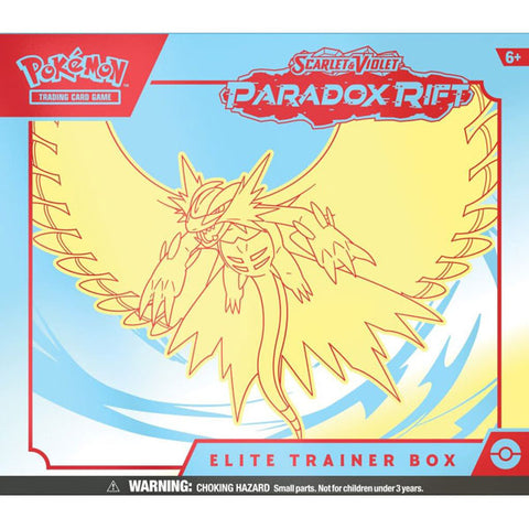 Image of POKEMON TCG Scarlet & Violet 4 Paradox Rift Elite Trainer Box