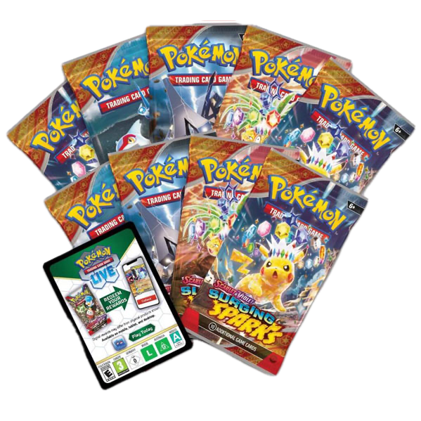 POKEMON TCG Scarlet & Violet 8 Surging Sparks Elite Trainer Box