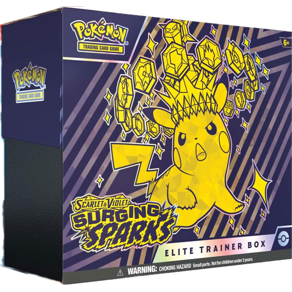POKEMON TCG Scarlet & Violet 8 Surging Sparks Elite Trainer Box