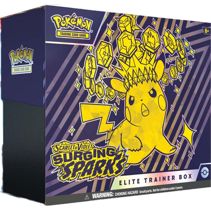POKEMON TCG Scarlet & Violet 8 Surging Sparks Elite Trainer Box