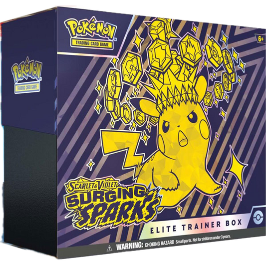POKEMON TCG Scarlet & Violet 8 Surging Sparks Elite Trainer Box