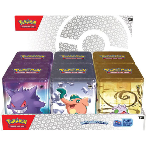 POKÉMON TCG Stacking Tin (Select Variant in Checkout Comments)