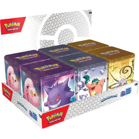 POKÉMON TCG Stacking Tin (Select Variant in Checkout Comments)