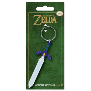The Legend of Zelda - Master Sword Rubber Keychain