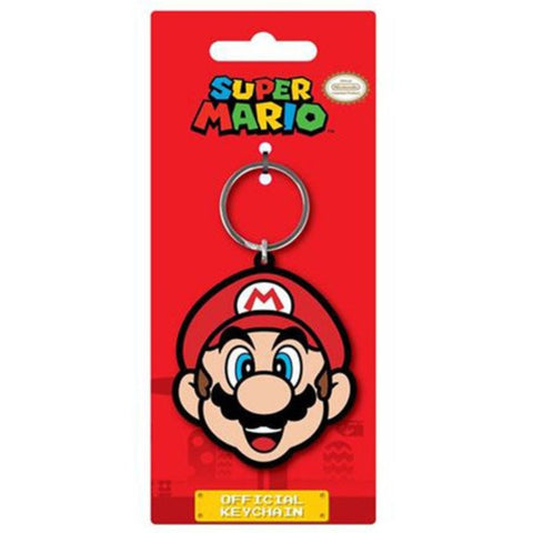 Super Mario - Mario Rubber Keychain