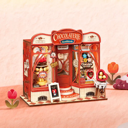 Robotime - Diy Mini Store Sweet Chocolate Shop