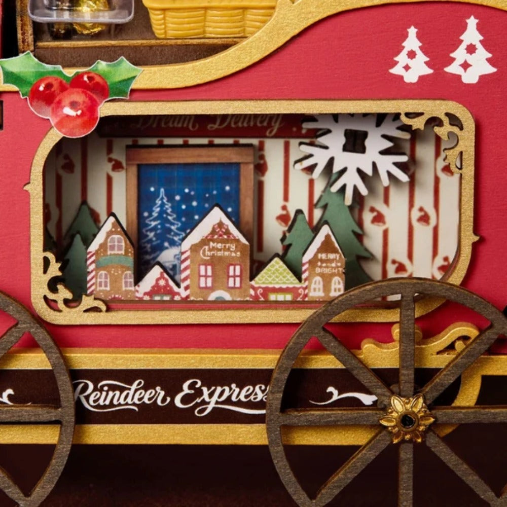 Robotime - Rolife Reindeer Express DIY Miniature House