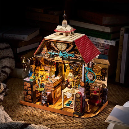 Robotime - Rolife DIY Clockwise Clocks Miniature House
