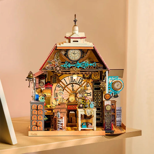 Robotime - Rolife DIY Clockwise Clocks Miniature House