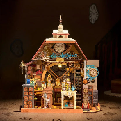 Robotime - Rolife DIY Clockwise Clocks Miniature House