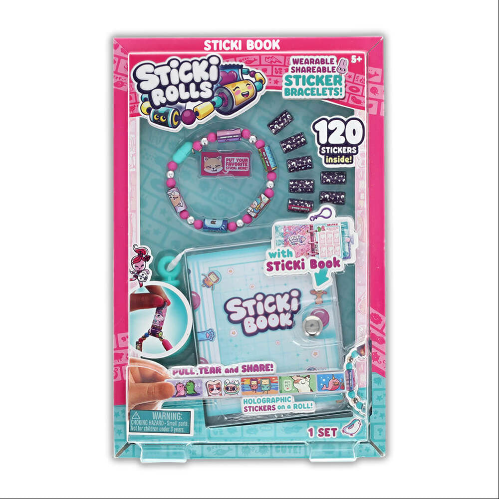 Sticki Rolls Sticki Book Pack