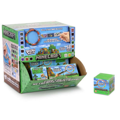 Sticki Rolls Minecraft Capsules (1 Mystery Unit)