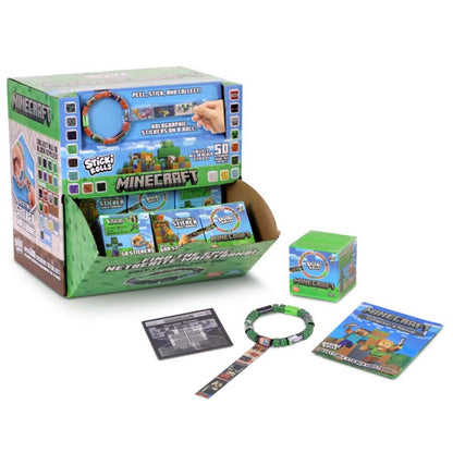 Sticki Rolls Minecraft Capsules (1 Mystery Unit)
