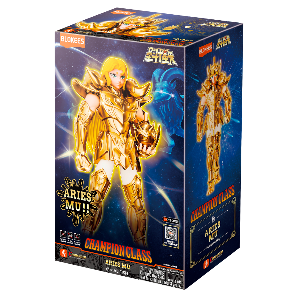 Blokees Figures - Saint Seiya Saint Seiya Champion Class 01 Aries Mu