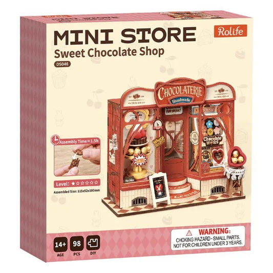 Robotime - Diy Mini Store Sweet Chocolate Shop
