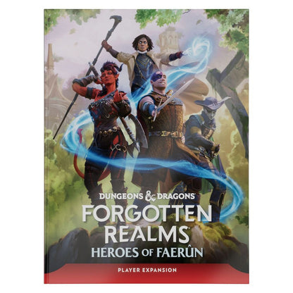 D&D Dungeons & Dragons Forgotten Realms Heroes of Faerun Player Expansion Hardcover