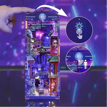 Tonecheer Cyber City Wooden Model Kit
