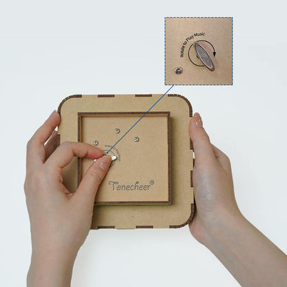 Tonecheer Magic Castle Wooden Model Kit