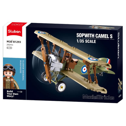 MB WW1 Sopwith Camel Scale 1:35 293 Pieces C16