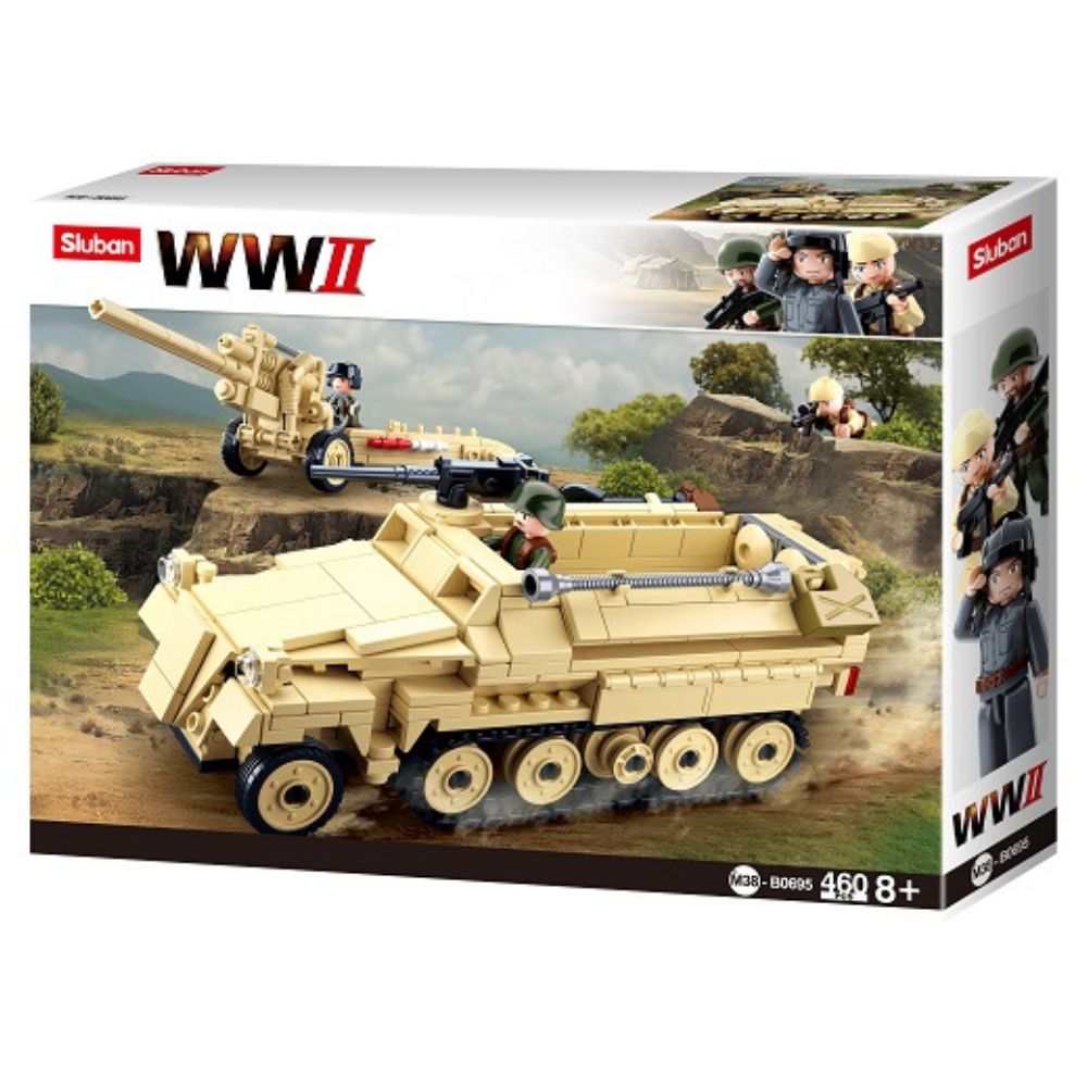 WW2 Half Track SD.KFZ.251 K18 C16