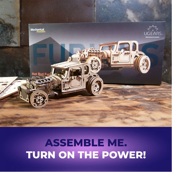 Ugears Hot Rod Furious Mouse