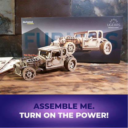 Ugears Hot Rod Furious Mouse