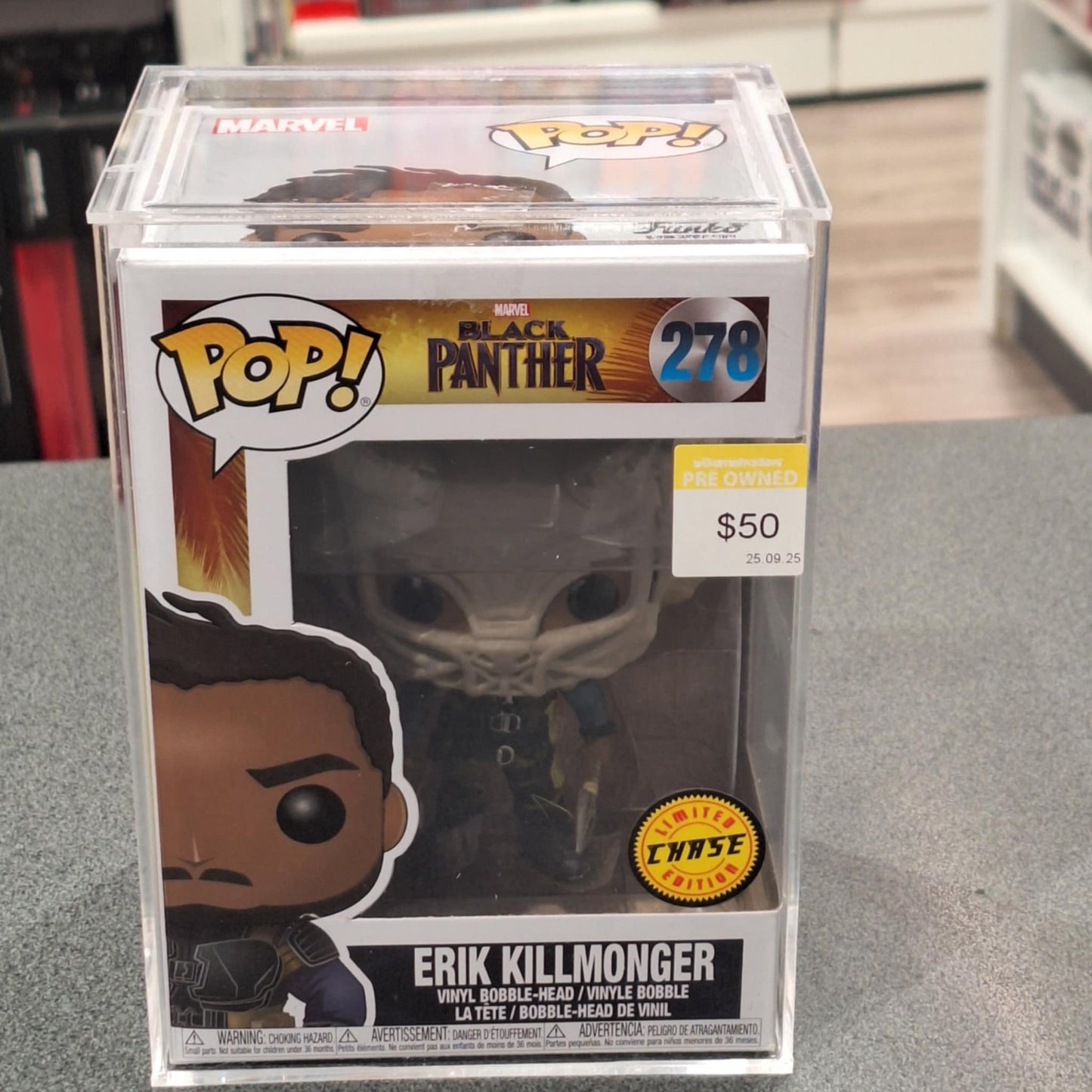 Black Panther - Erik Killmonger Chase Pop! Vinyl